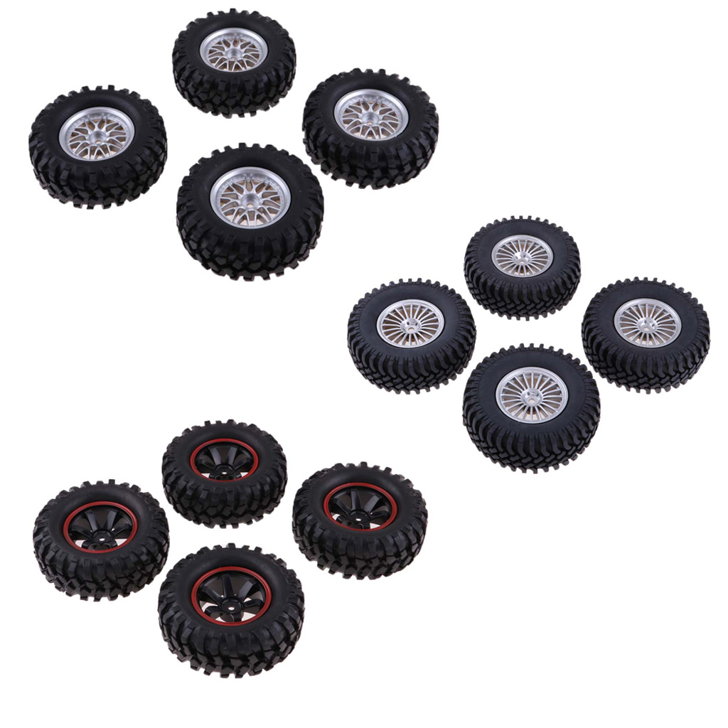 1/10 RC Crawler Truck Replacement Rubber Tyres Tires for HSP  D90 CC01