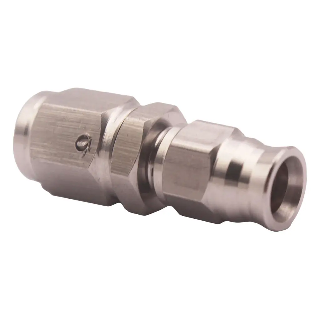 3AN   Swivel Hose Ends Fitting Adapter, for Brake Lines, Clutch Lines, Fuel Systems, Stainless Steel