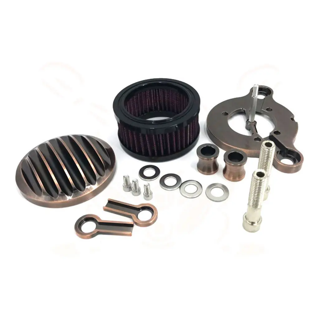 Air Filter Retro Intake Filter System Kit for Harley XL883 XL 1200 XL1200 Motorbike Parts
