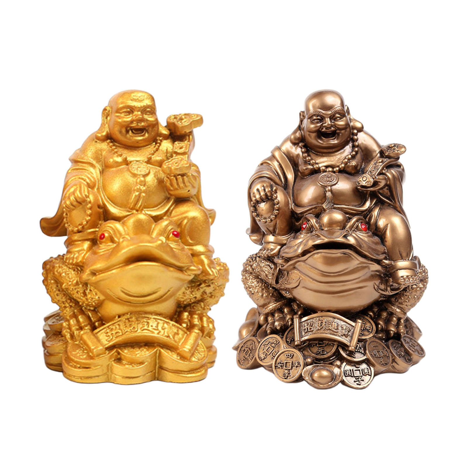 Laughing Buddha Money Fortune for Marriage Anniversary Tabletop Decoration Office Festive Occasions Housewarming