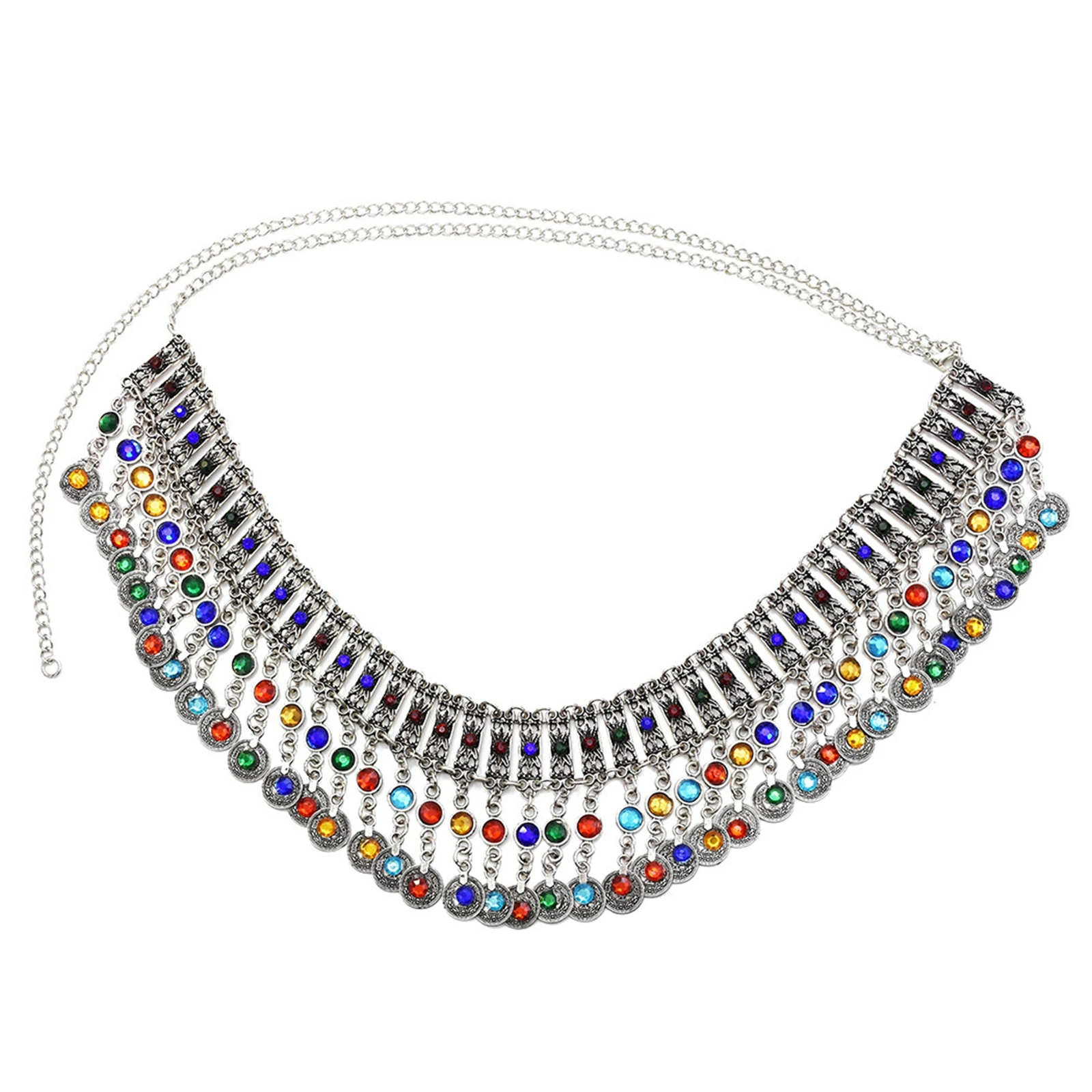Waist Decor Bohemian Style Women Ladies Fashion Beach Jewelry Handmade Colorful Beads Bracelet Belly Chain