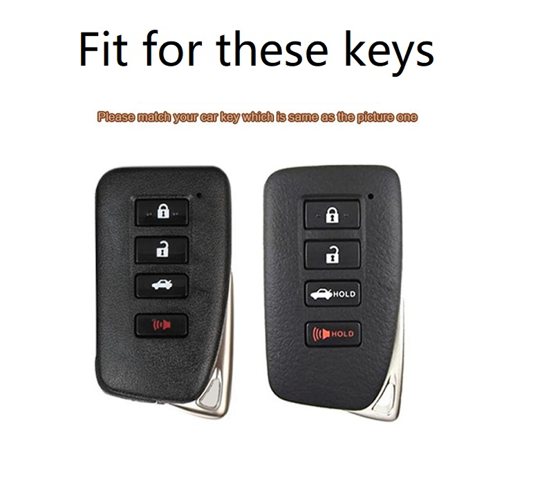 Portachiavi in vera pelle per portachiavi per Lexus NX GS RX IS ES GX LX RC 200 250 350 LS 450H 300H CT200 RX270LX nun' - H8e904ec0374a496598fa29f6d5101d59g