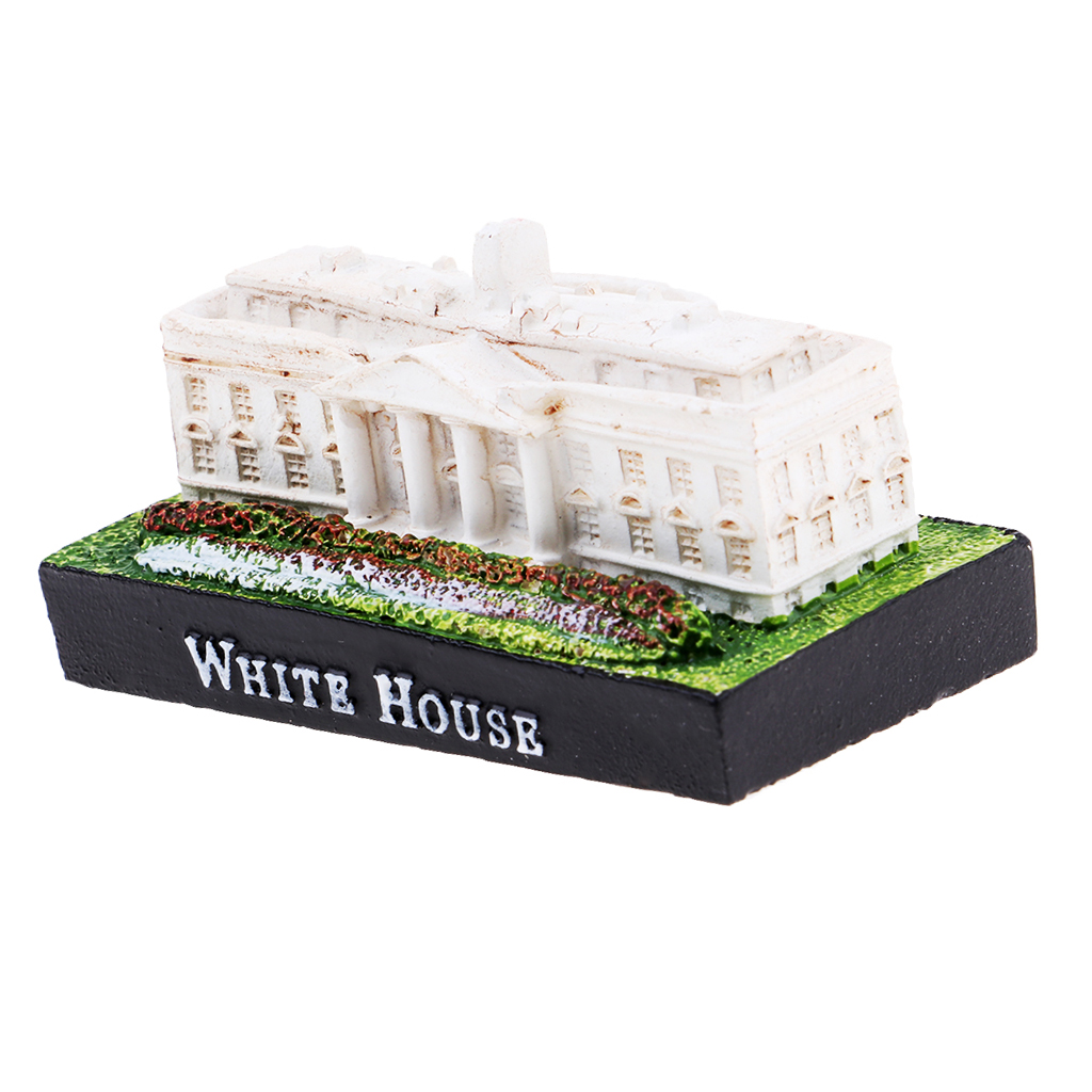 Resin Mini  Model Figurine Landmark Building Toy for Home Table Decoration Souvenir