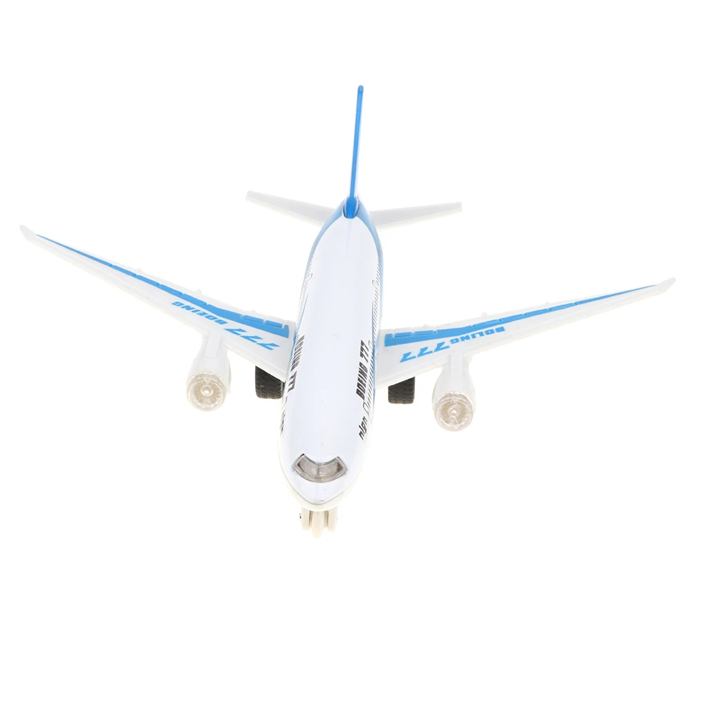 Alloy Die-cast Plane Toy White  777 Airplane Model Kid Gift Collection