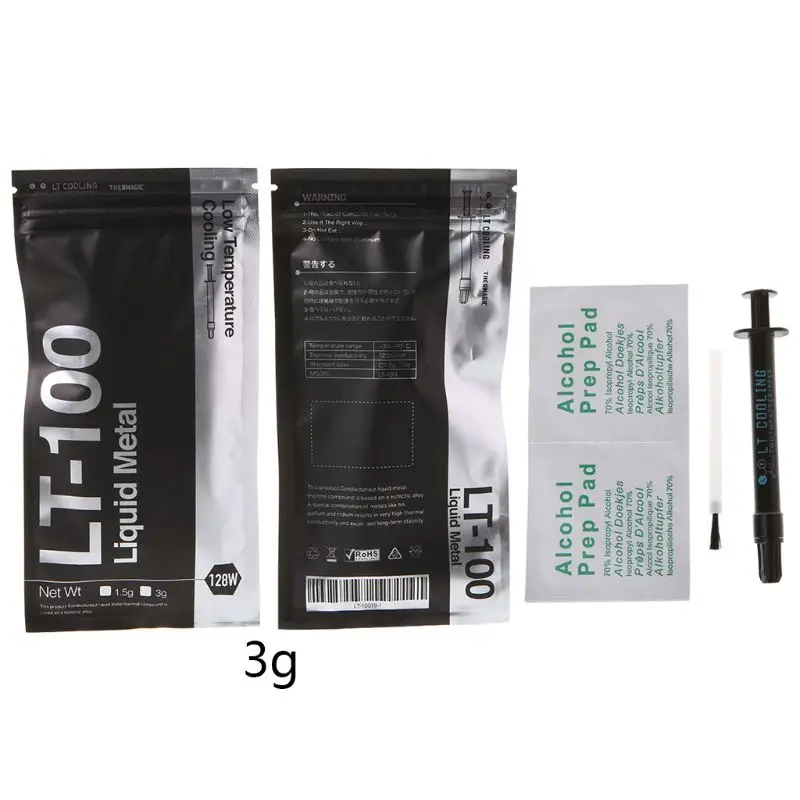 metal LT-100 para o líquido refrigerando ultra