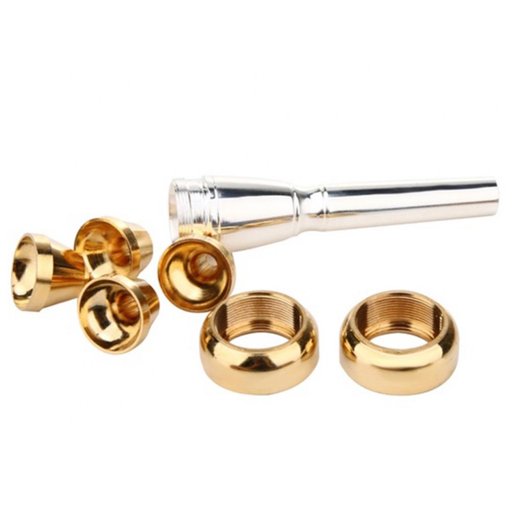 Title 4, 4 Size Professional Trumpet Mouthpiece Accessor...