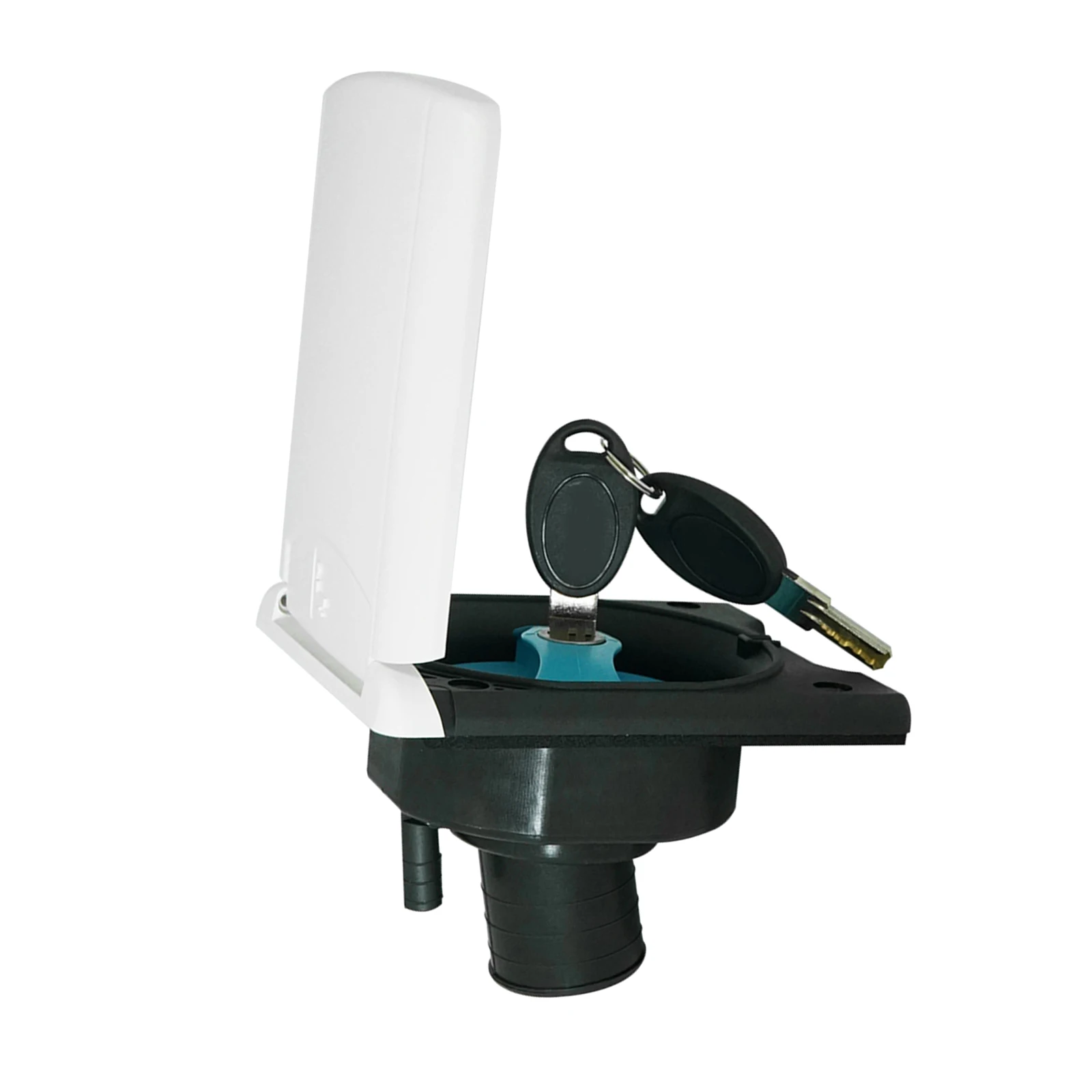 Trailer RV Camper Gravity Water Inlet Hatch Lock with Keys Durable Premium