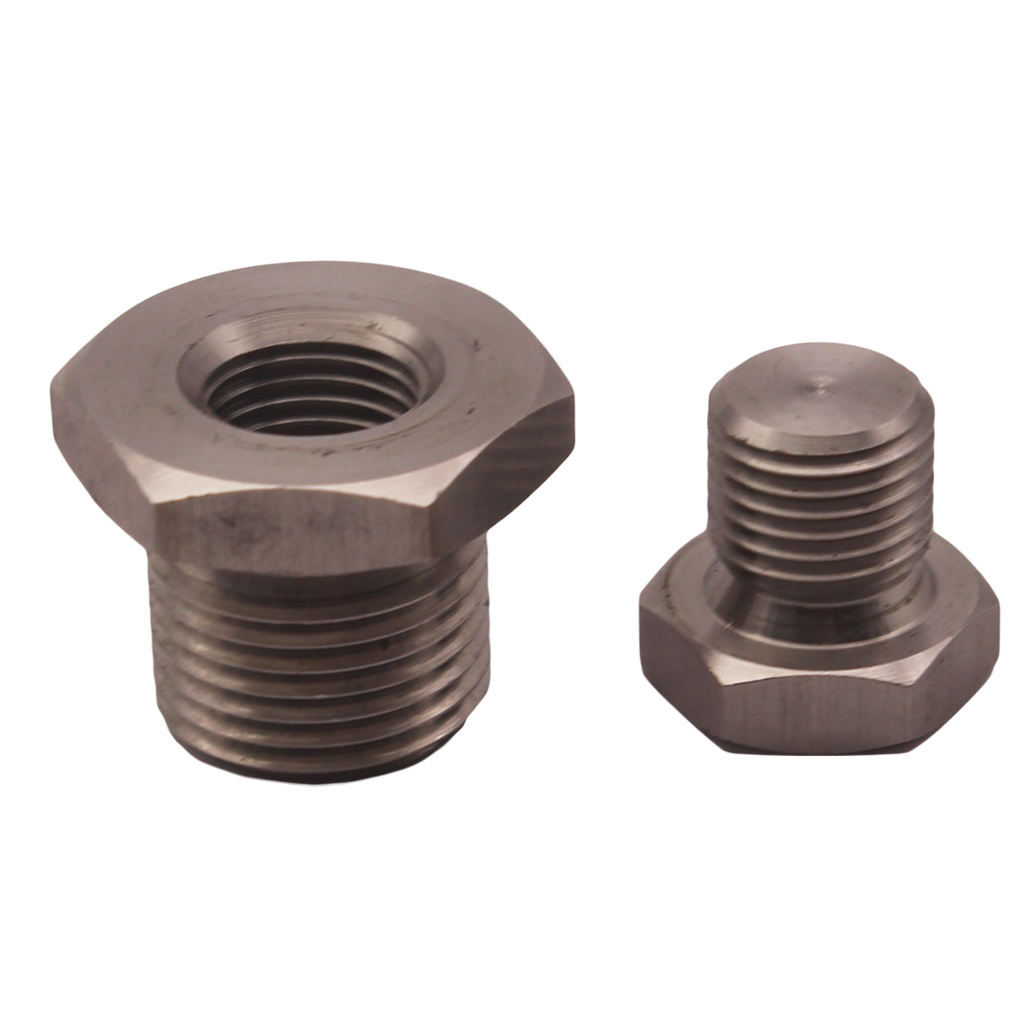 M18 x 1.50 to M12 x 1.25 Oxygen Bung Reducer Adapter For Silvia S13/14 SR20DET