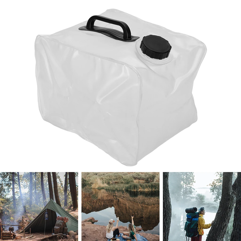 10L PVC Water Container for Outdoor Mountaineering Backpack Drink Storage