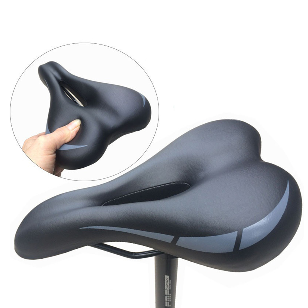 Bike Saddles Pad Bicycle Shock Proof Sponge Padded Cushion Seat Replacement Mountain Bike Folding Bike Saddle Cycling Equipment