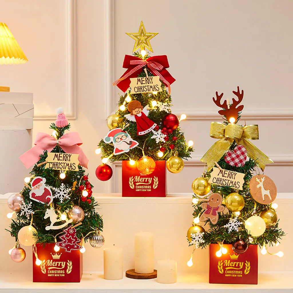 Luces Mini Nightlight Realista Luminoso Árbol De Navidad Luces Mini Nightlight Realista Luminoso Árbol De Navidad