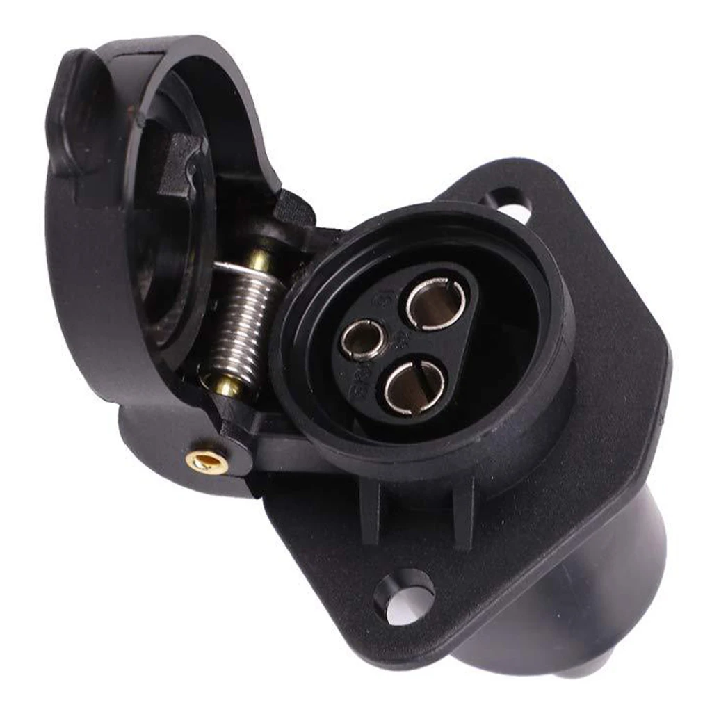 12V Plug Socket Trailer Connector Car Auto Waterproof for Agricultural Machinery Truck Tractor Accessories Replace
