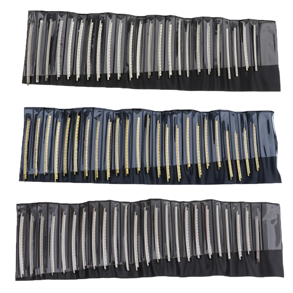 Pack of 24 Fretwires Fretboard Fingerboard Wires Luthier Tool for Electric Guitar Replacement Parts