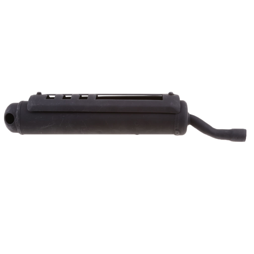 Black Motorcycle Exhaust Muffler Silencer Pipe For Yamaha PW80 PW 80 Cafe Racer Exhaust Assembly Motorcycle Accessories
