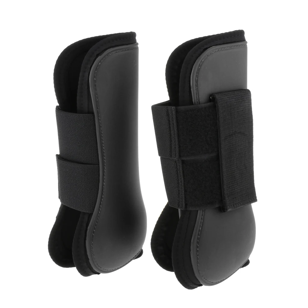 1 Pair Adjustable Tendon Boot / Fetlock Boots Breathable for Riding Eventing