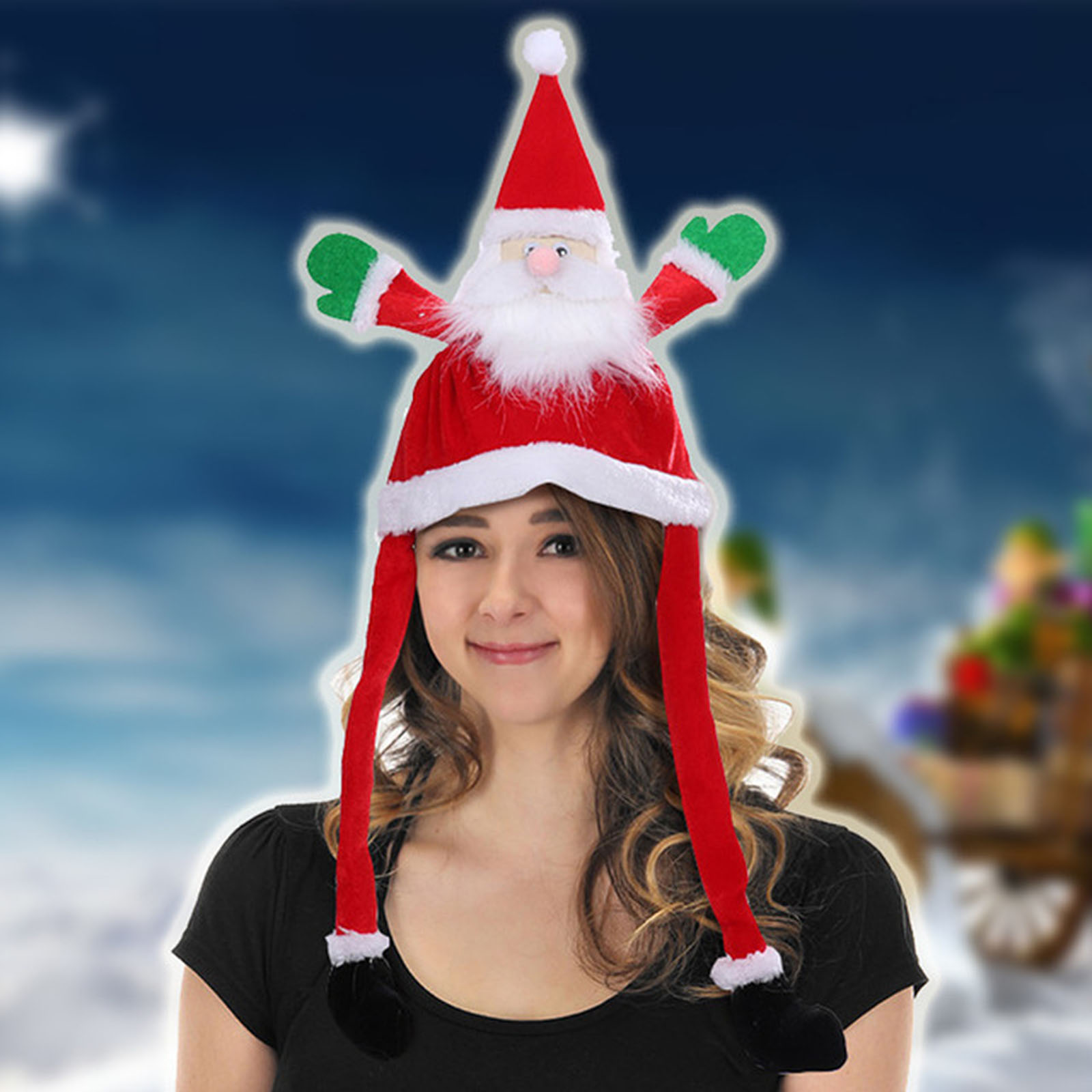 creative santa hats