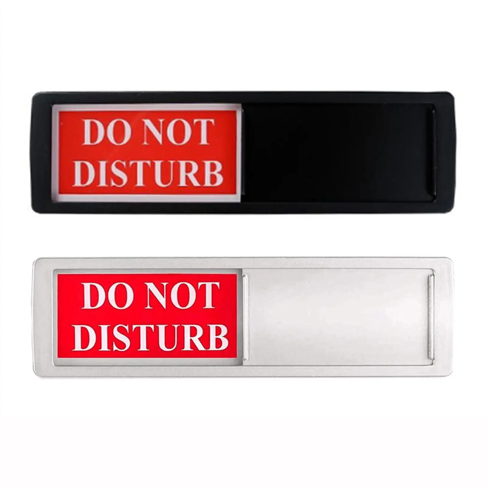 Acrylic Adhesive Privacy Do Not Disturb Sign Please Knock Sign Indicator for Business Office Restroom Door Sign