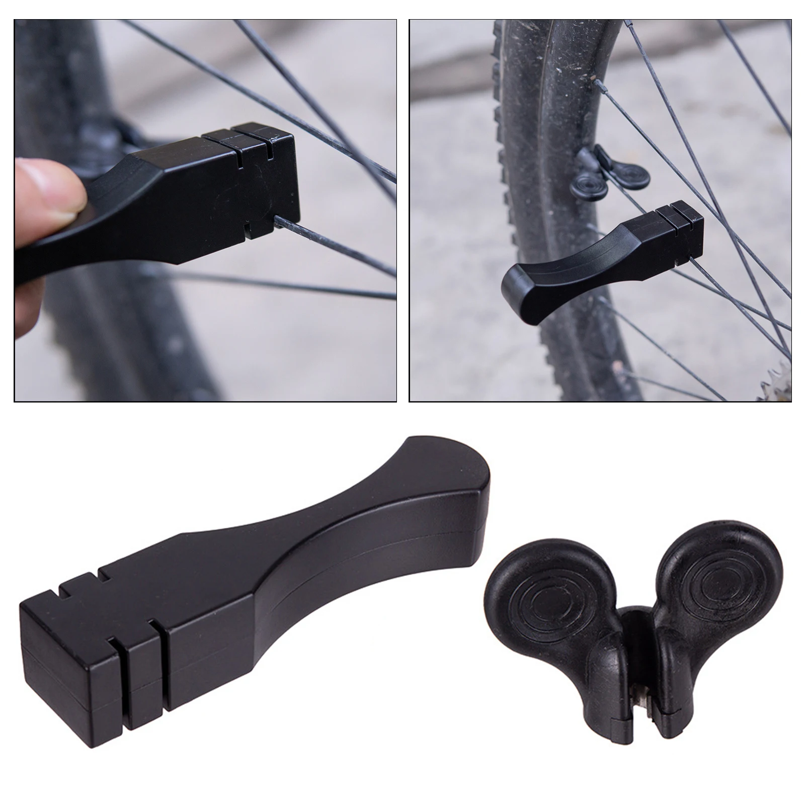 Portable Bicycle Wheel Tool Spoke Wrench for Truing Repairing Wheels Wheel Fix Rim Tool Aero Spokes Holder 14 Nipple Wrench