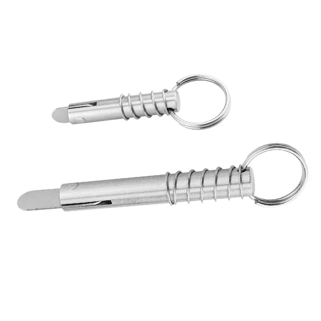 Spring Loaded Quick Release Pin 316 Stainless Steel Marine Hardware - Boat / Bimini Top