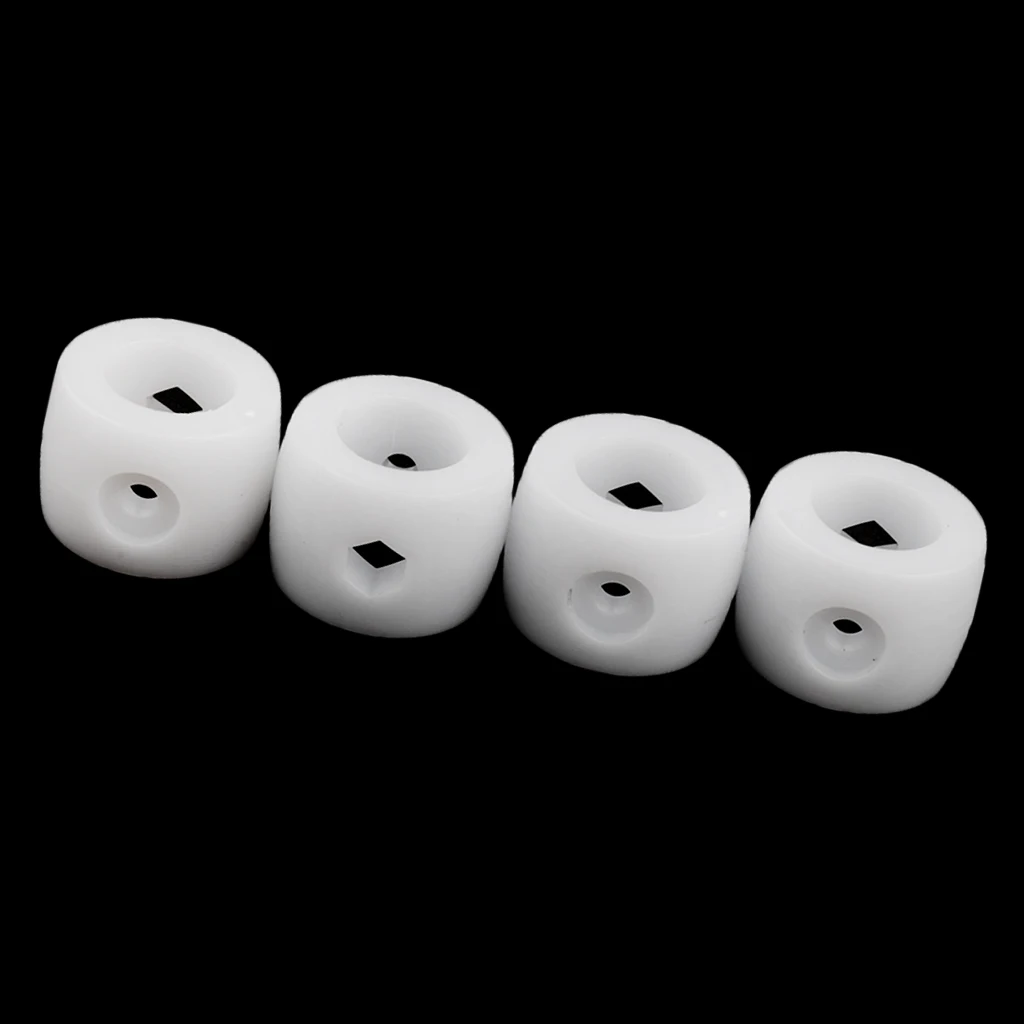 High Quality Durable 4 Pieces 16mm Rod Bumper For Foosball Table Soccer Football Buffer Replacement Parts Fussball 