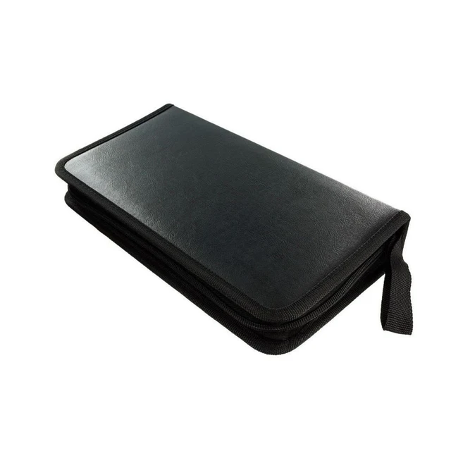 80 CD VCD DVD Trimmer Storage Box Pouch Case Range Bag Bag Enitec
