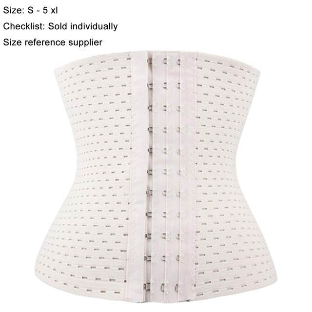 Slimming Corset Shapewear Women Hollow Out Flatten Abdomen Corset