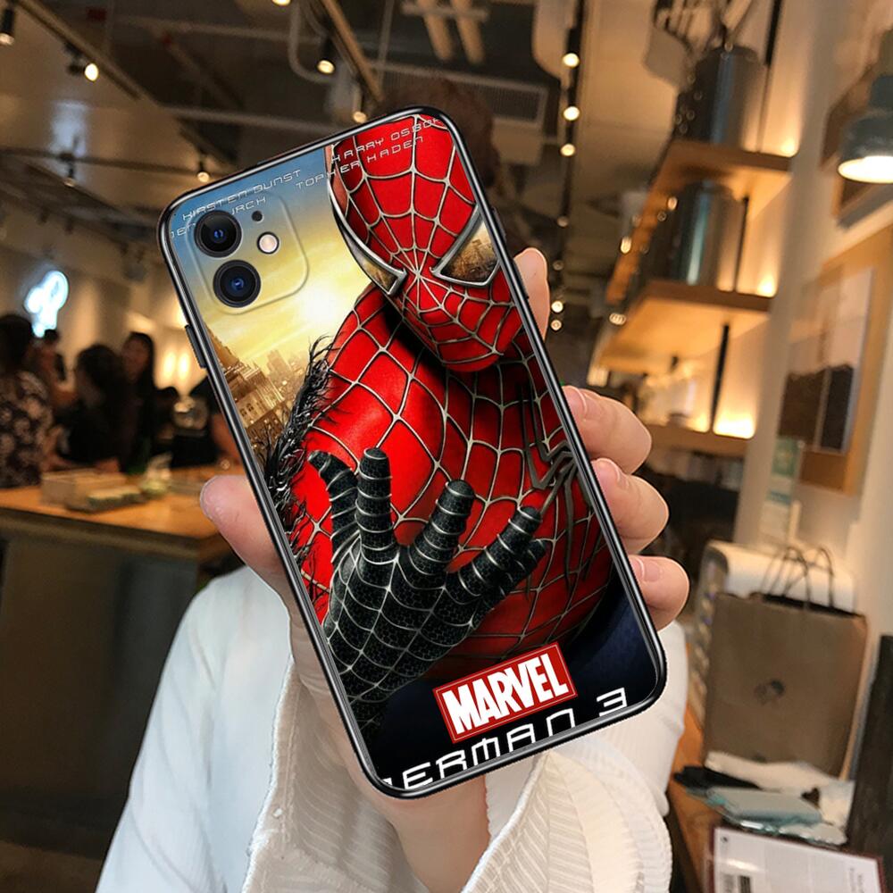 Чехлы для телефонов my hero Человек-паук для iphone 13 Pro Max 12 11 Pro  Max 8 PLUS 7 PLUS 6S iphone XR X XS mini | AliExpress