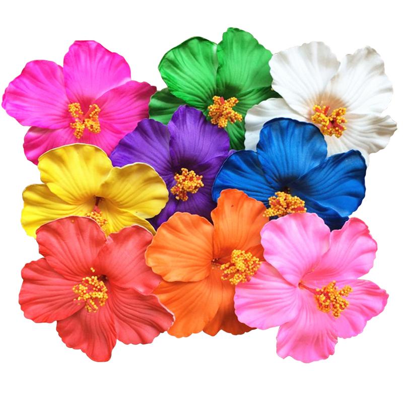 Best of Hair Flower Hawaii Hairpin Clip Beach Wedding Bridal Bohemian Artificial Headpiece Barrette Accessories Hawaiian Travel Floral Reviews & Tips