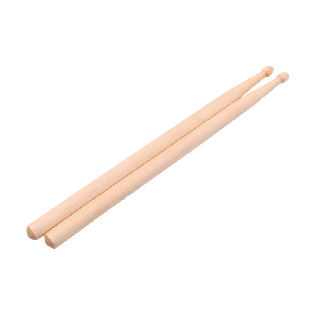 2pcs 5A Maple Classic Drumsticks Drum Beaters Rods For Children Kids Snare Drum Hand Percussion