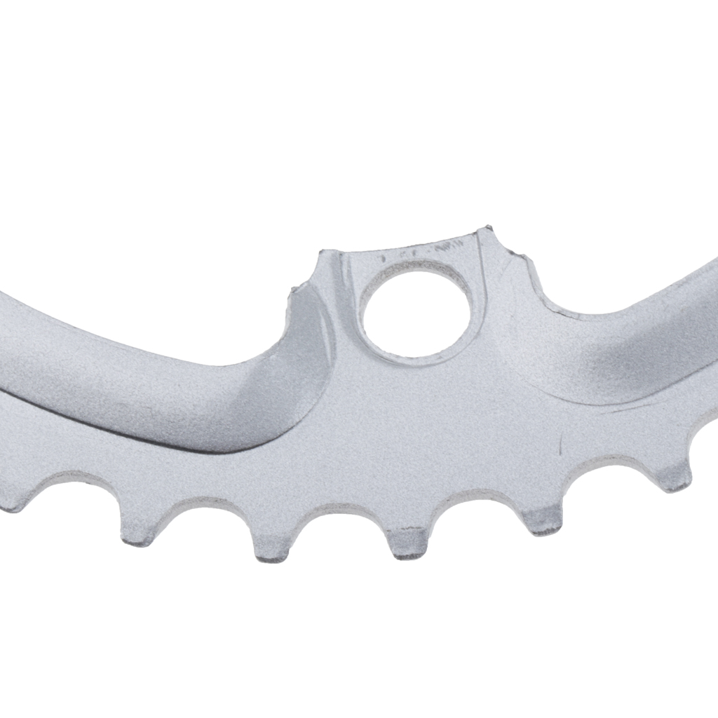 Cycling 38T Chainring Narrow Wide Chain  With 4 Bolts For BMX Bike 104mm Silver