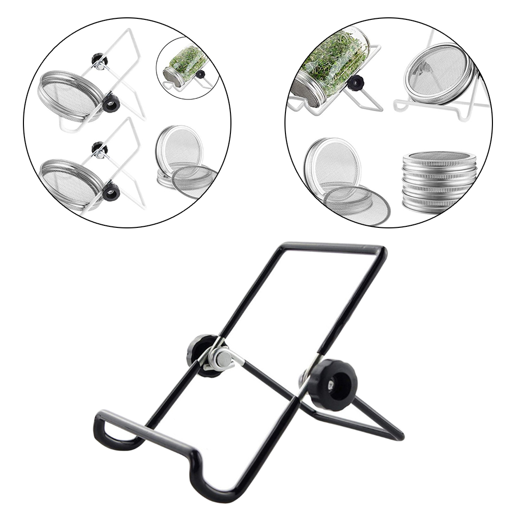Angle Adjsutable Germination Bracket Anti-slip Stainless Steel  Sprouting Stand