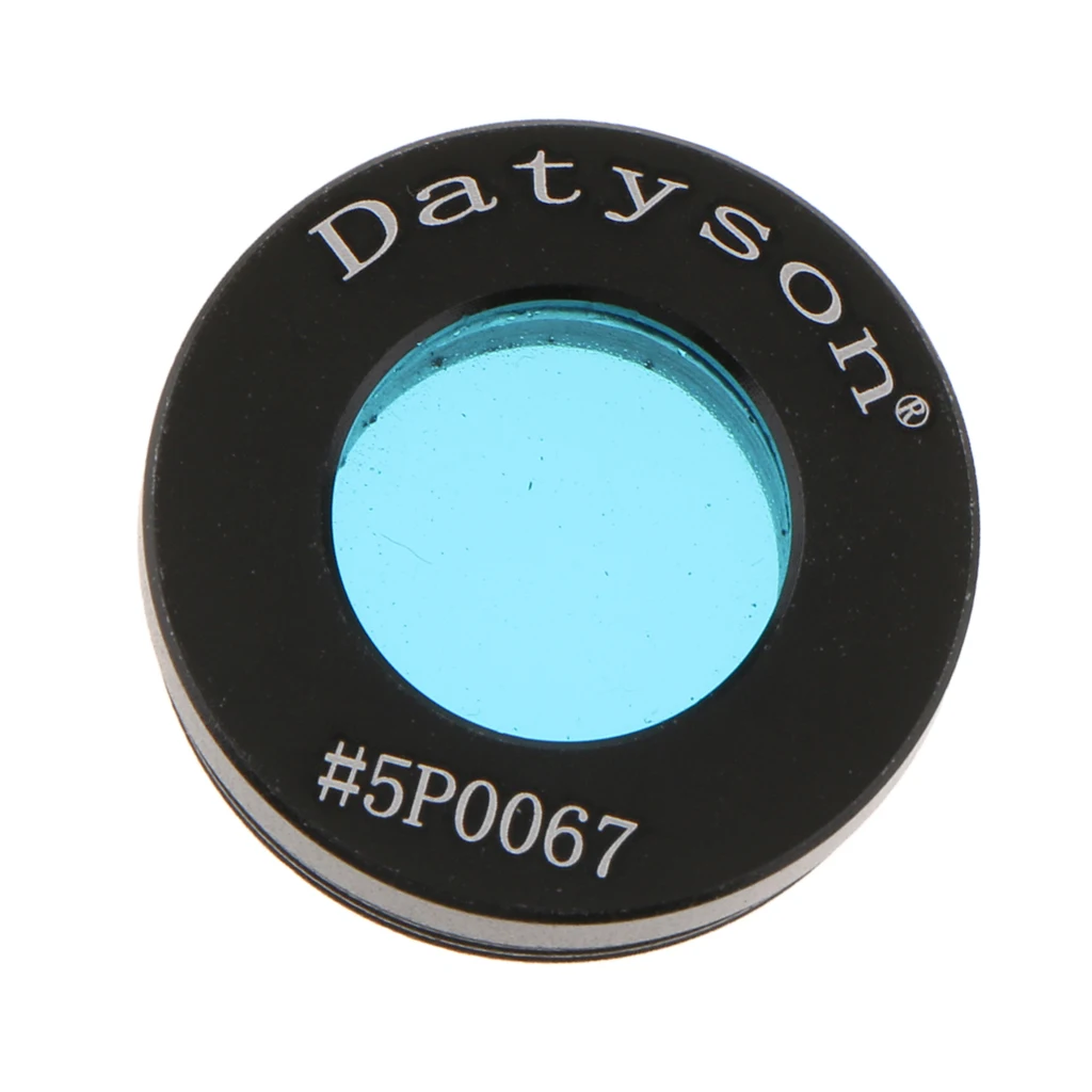 0.965 Inch Telescope Eyepiece Color Filter for Moon Lunar Planet Nebula # 80A