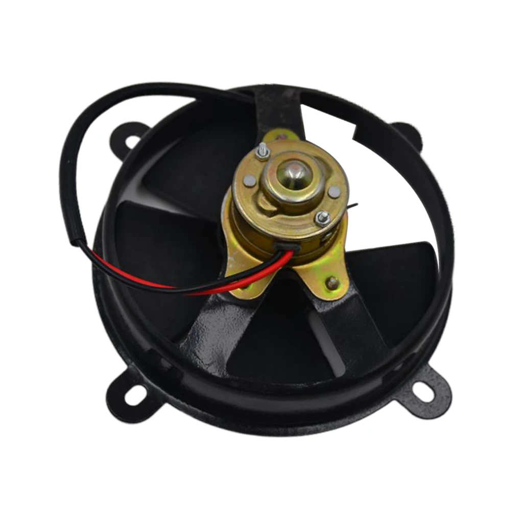6in 5-blade 12V Engine Radiator Cooling Fan Assembly Universal For 150cc ATV