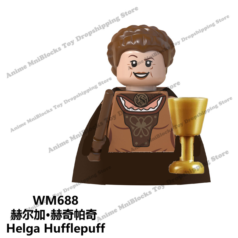 WM6040 WM6041 WM6059 Movies plastic Harried mini bricks action figure building blocks Assembly Toys for children birthday gifts