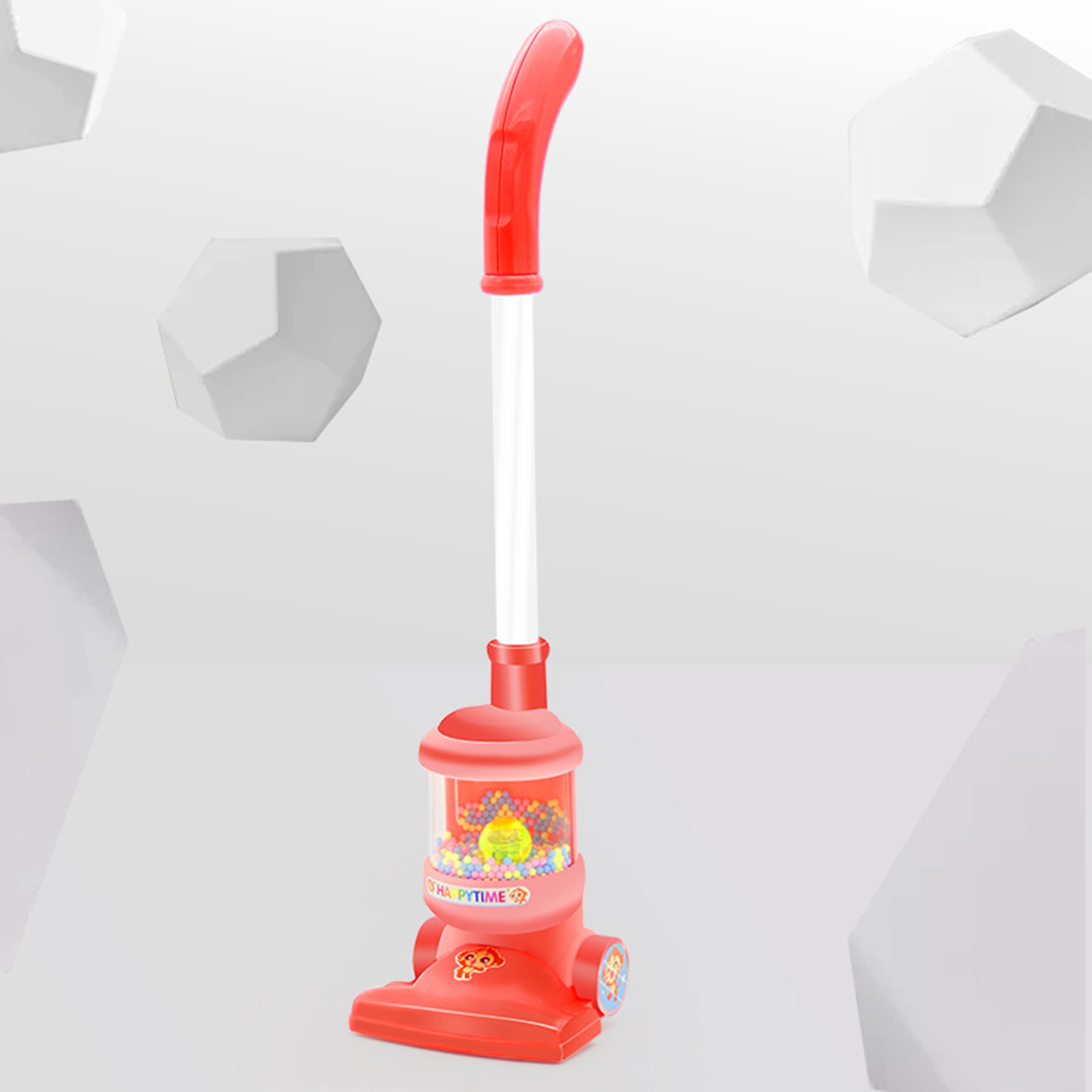 Simulation Electric Vacuum Cleaner Toy & Ball-Popping Action Role Play Toys