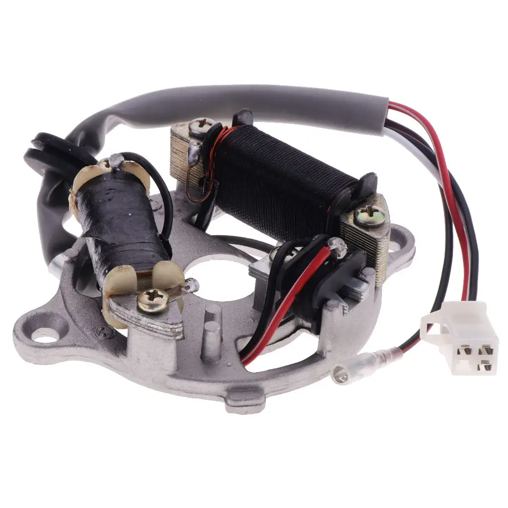 Motorcycle Stator Magneto Ignition Coil Assy for Yamaha PW50 PW60