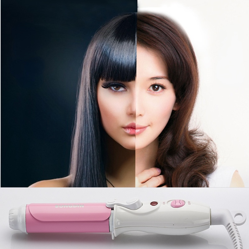 Description Picture 4 of itemProfessional Hair Tool Curling Iron Ceramic LED Digital Mini Rotating Hot Hair Waver Styling Tools Hair Curlers Electric Curling