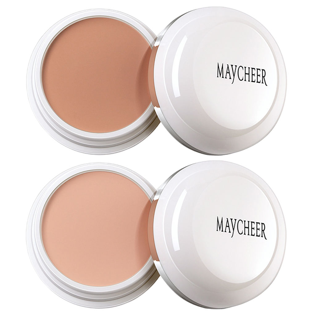 Cream Foundation Long Lasting Makeup Full Coverage Professional Concealer for Redness Dark Circles Spots Marks Moisturizing