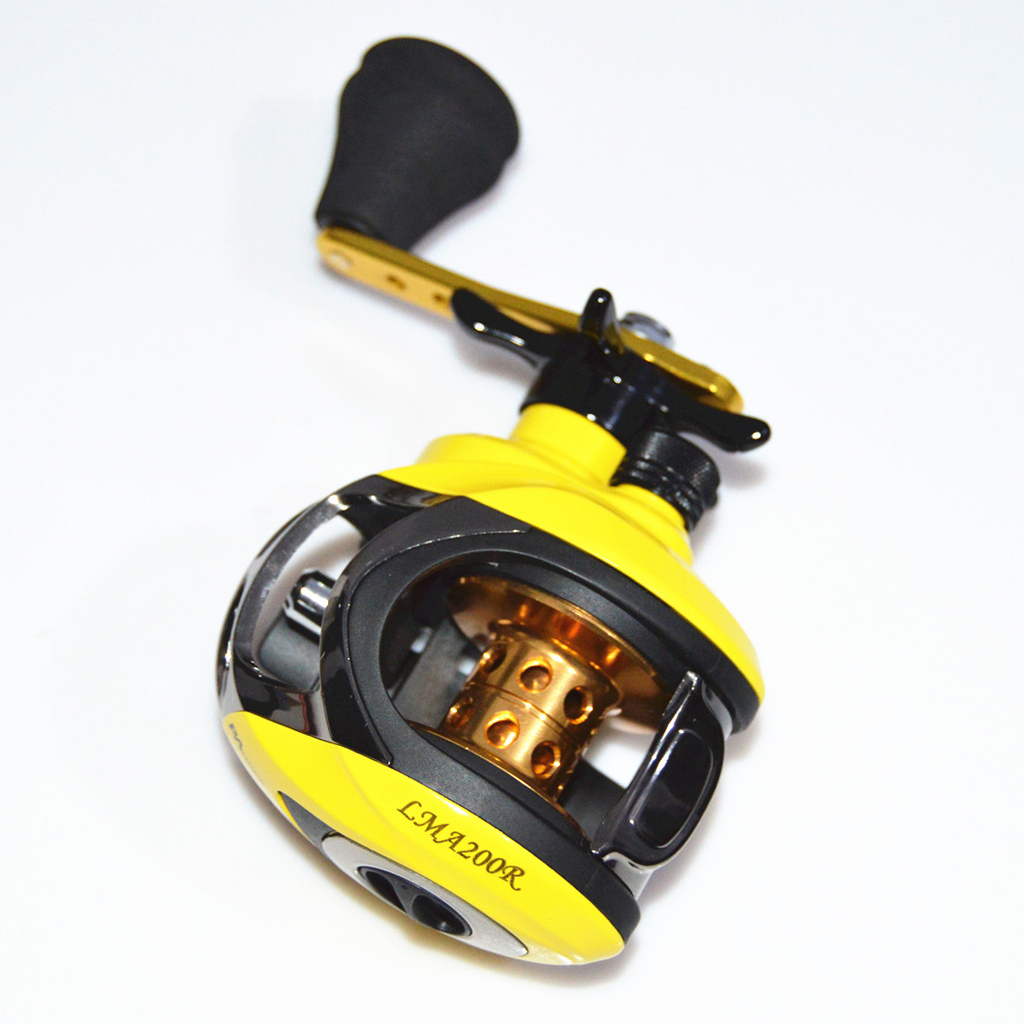   Fishing Reel Metal   Wheels Fishing Vessel Reel Line 4+1BB Anti-Seawater Stainless Steel Bearing