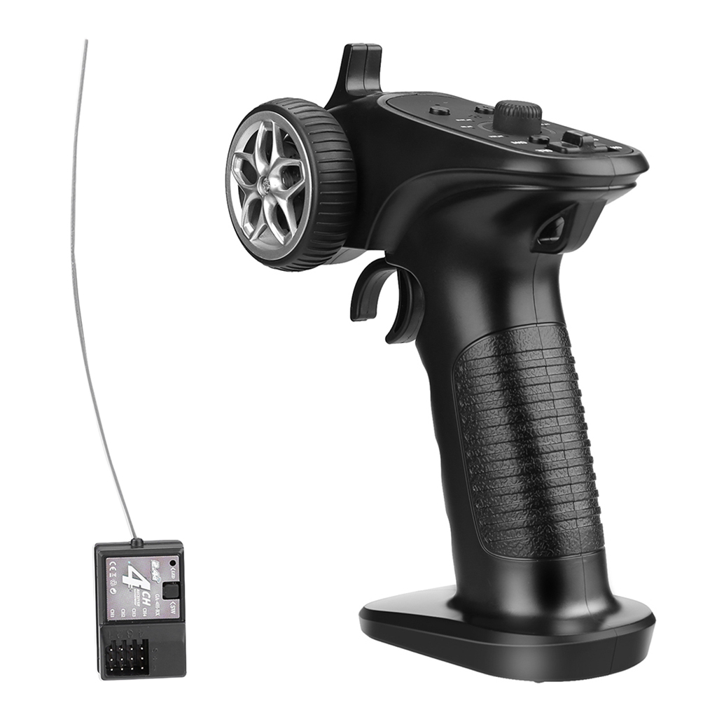 RC 4 Channel Remote Controller Radio Transmitter for RC Car Boat Tanks (Distance 200-300m) Controller Transmitter