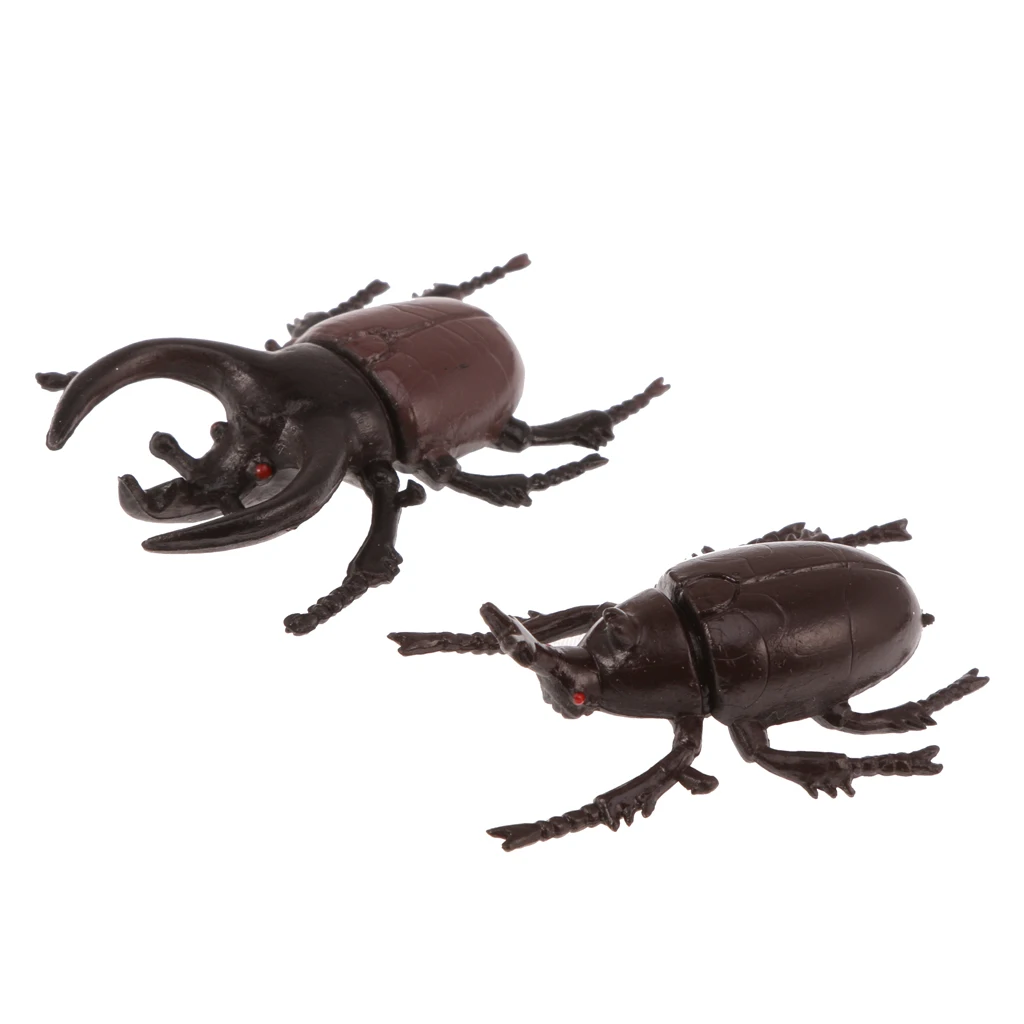 10pcs Plastics Beetle Model For Kids Halloween Party Decoration