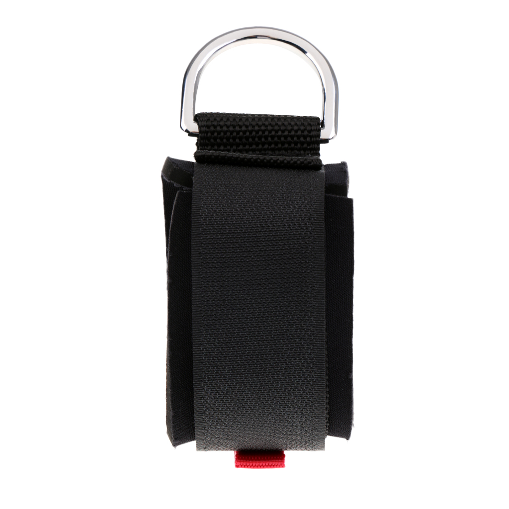 1pc Padded Snorkeling Wrist Strap Dive Wristband Lanyard Hanging Rope D-Ring