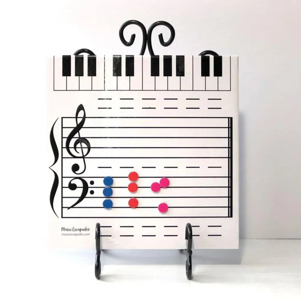 papel apagável agradável teoria musical instrução whiteboard brinquedo para crianças