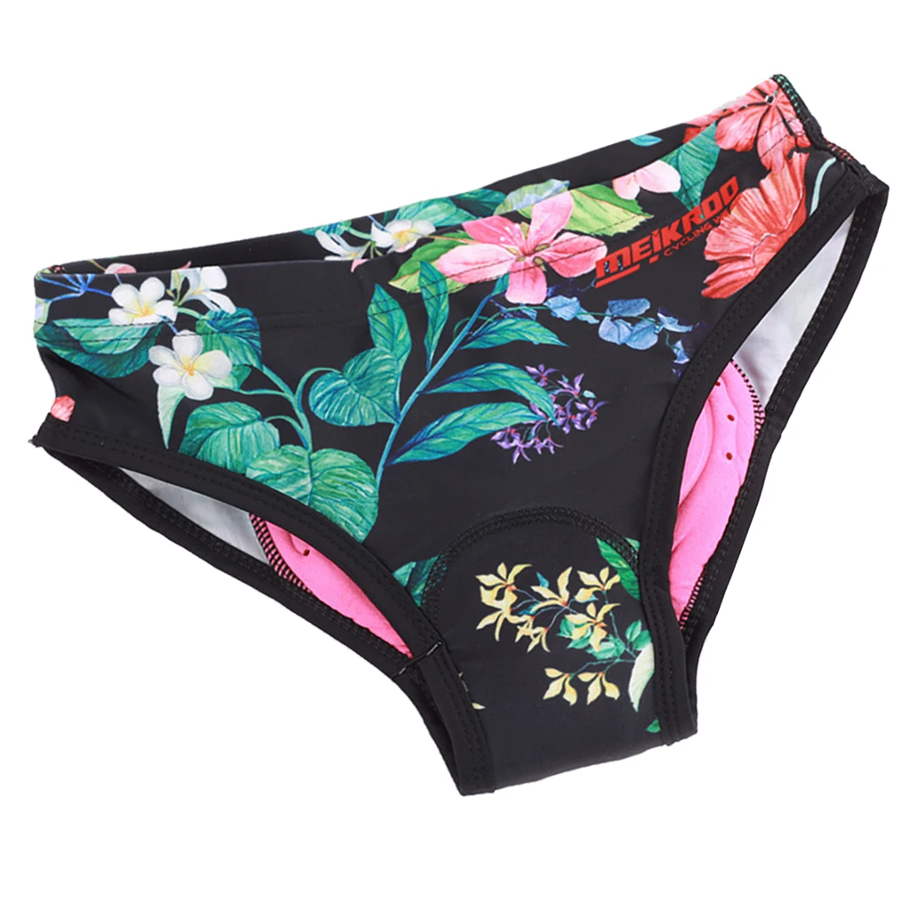 Cycling Bike Bicycle Underwear Shorts 3D Padded Gel Sport Briefs Fast Drying Panties For Women