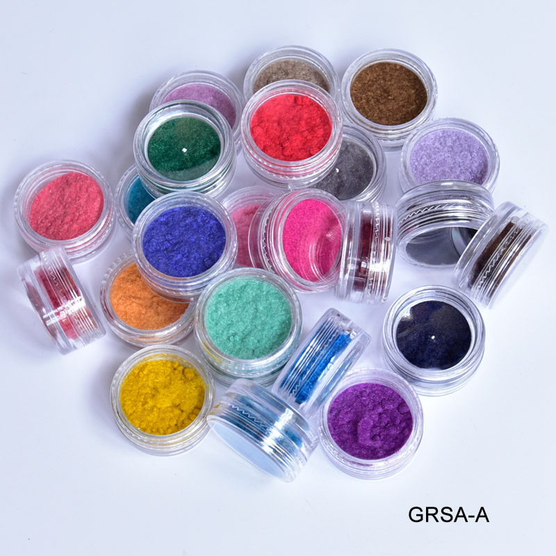 Best of 24 Boxes 3D Flocking Velvet Powder Villus Powder For Nail Art Decoration Nail Art Glitter Velvet Flocking Powder 2.5ml / Box BPB11 Reviews & Tips - Image 4