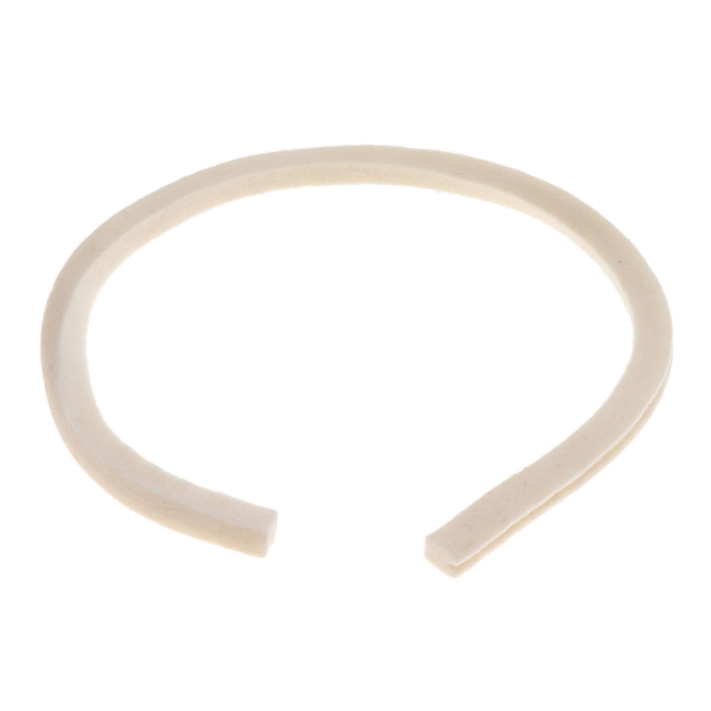 Tooyful White Grand Piano Damper Lifter Felt for Trichord 3 String Notes Piano Repair Replacement Parts