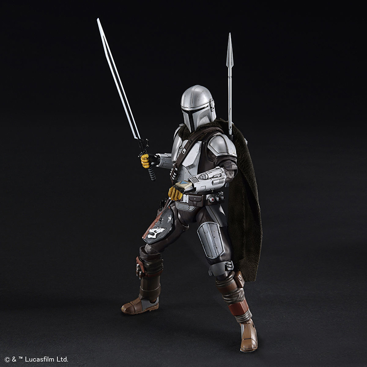 Figuras de Ação Bandai Star Wars 12 Mandalorian Din Djarin Anime Abs Collectible Montagem Modelo Brinquedos Amigo Presente Aniversário 1 - 5 Cheap Figuras de ação