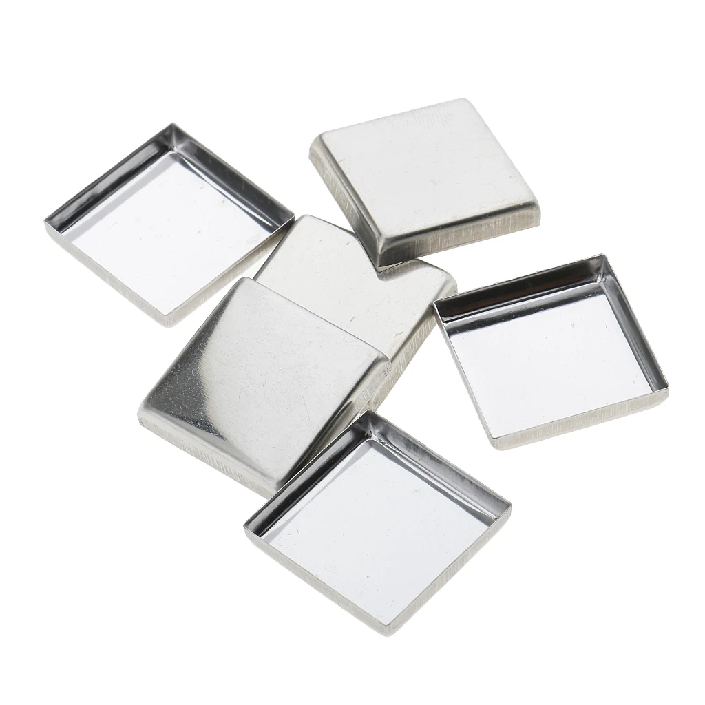 100pcs Powder Eyeshadow Blush Makeup Pans Container for  Palette Box