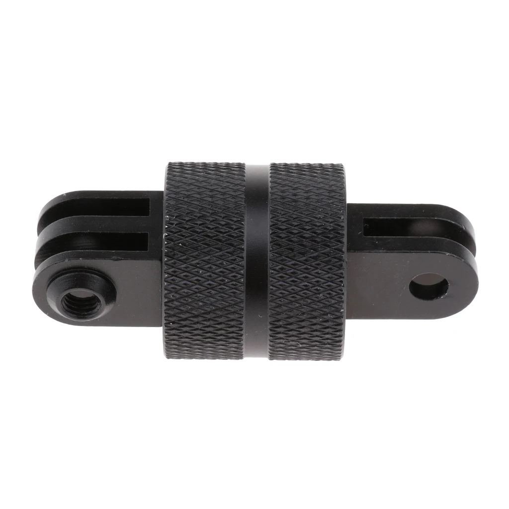 360 Degree Rotating Aluminum Swivel Tripod Mount Adapter Head  Arm Connector for Gopro  5 4 3+ 3 2 1