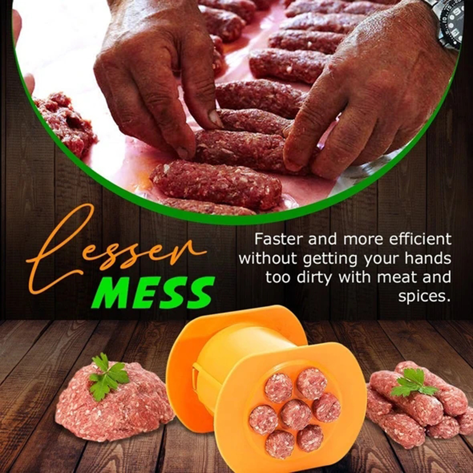 salsichas em uma imprensa para churrasco festa banquete herramientas